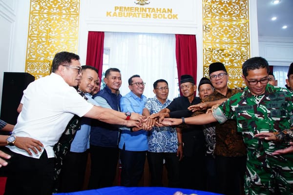 Sengketa Batas Wilayah Tanah Datar–Solok Diselesaikan Lewat Musyawarah, Pembangunan Markas Yonif Tetap Didukung