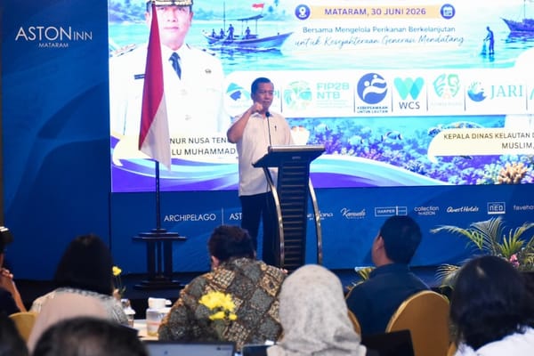 Pemprov NTB Ajak NGO dan Akademisi Kolaborasi Kelola Perikanan Berkelanjutan