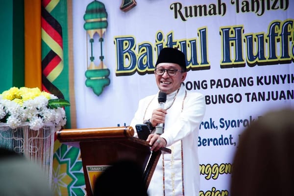 Dibangun dari Sinergi Ranah dan Rantau, Bupati Eka Putra Resmikan Rumah Tahfidz Baitul Huffazh di Batipuh