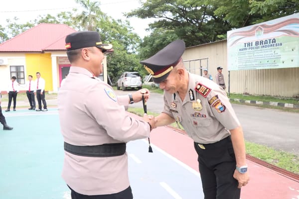 Anggota Polres Jeneponto Raih Pangkat AKP atas Pengabdian 36 tahun Tanpa Cacat