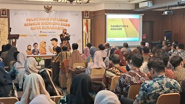 Sensus Ekonomi 2026 Segera Dimulai Di Solo, 362 Petugas Mulai Dilatih Mengelola Data