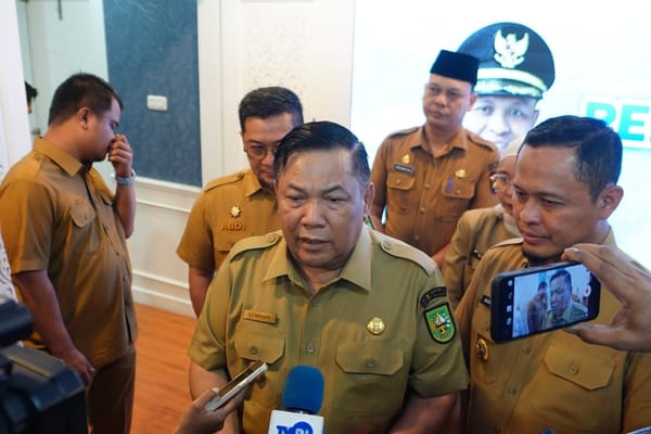 Pemprov  Riau Minta Wako Pekanbaru  Percepat Penanganan   Galian C: Sangat Disayangkan Jika Tak Masuk PAD