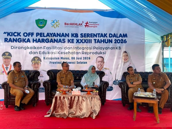 Harganas 2026, Sulawesi Selatan Bergerak Serentak, Ribuan Akseptor KB Ditargetkan Demi  Keluarga Berkualitas dan Indonesia Emas 2045