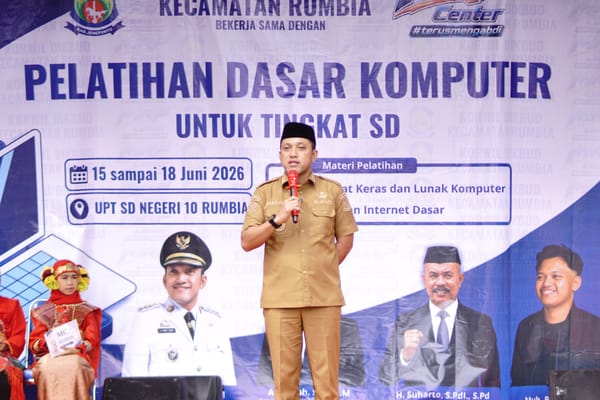 Bupati Jeneponto Siapkan Generasi Melek Digital Sejak Dini