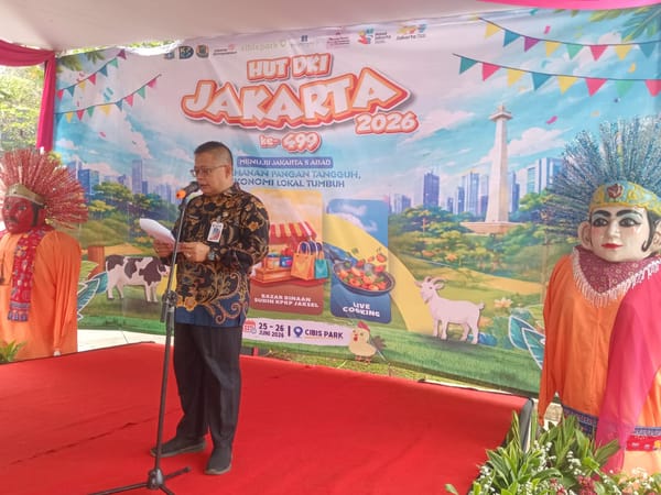 DKI Jakarta Perkuat Ketahanan Pangan Lewat Bazar UMKM dan Urban Farming