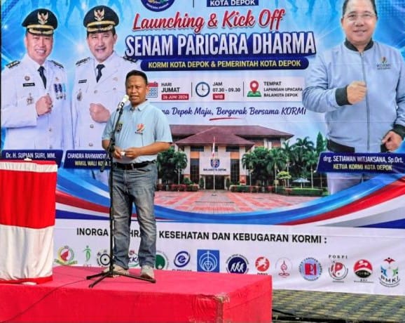 Senam Paricara Dharma, Simbol Baru Depok Untuk Hidup Sehat dan Kompak