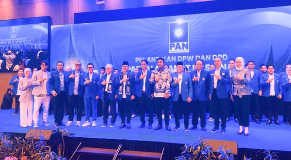 PAN Sumbar Resmi Dilantik, Indra Dt. Rajo Lelo Pimpin Konsolidasi Menuju Pemilu 2029