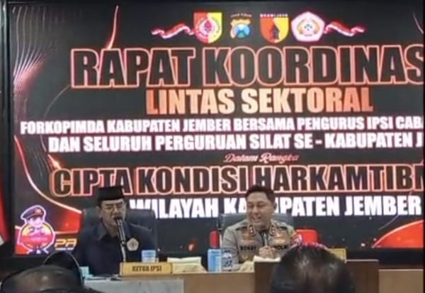 Bakesbangpol Jember Perkuat Sinergi Lintas Sektoral Jelang Pengesahan Warga Baru PSHT