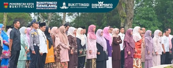 Pemko Bukittinggi Gelar Upacara Peringati Harganas ke-33 Tahun 2026