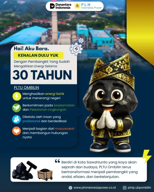 Di Balik Cahaya Negeri: Kisah PLTU Ombilin yang Terus Menyala Selama 30 Tahun