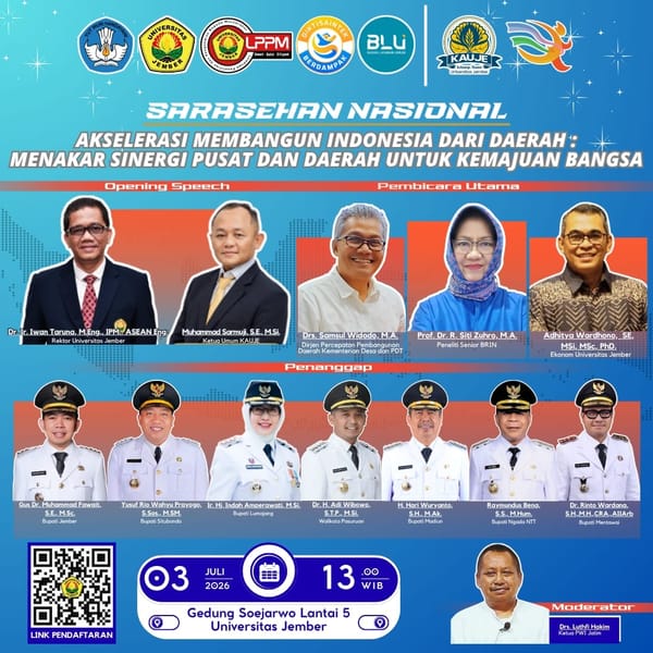 KAUJEFEST 2026 Adakan Sarasehan Nasional, Hadirkan 7 Bupati se Indonesia