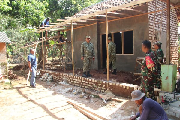 Dandim Sumenep Tinjau Proyek RTLH, Pastikan Kualitas Hunian Warga