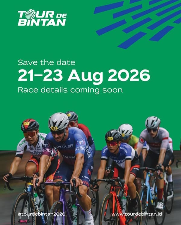 Tour De Bintan akan Digelar pada 21 hingga 23 Agustus 2026 di Kawasan Wisata Lagoi Bay, Bintan Resort