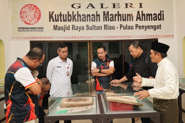 Delegari Sosek Malindo Johor, Malaysia: Pulau Penyengat Memiliki Potensi yang Sangat Besar Sebagai Destinasi Budaya dan Sejarah