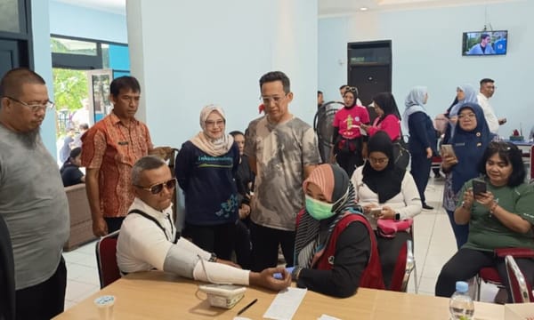 Dinkes Kota Bogor Gelar Cek Kesehatan Gratis untuk Awak Media
