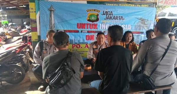 Polsek Ciracas Perkuat Sinergi Jaga Keamanan Lingkungan Dikawasan Susukan