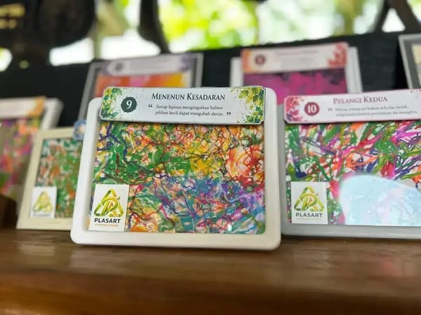 Mengolah Limbah Plastik Kresek Jadi Produk Bernilai Jual