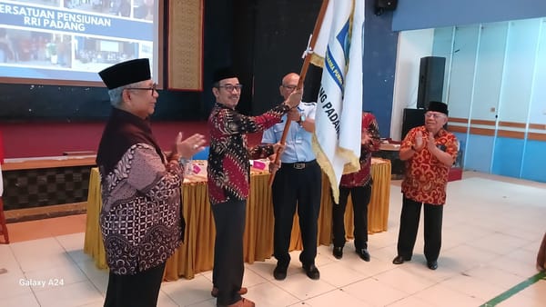 ‎H. Heranof Firdaus, S. Sos Nakhodai Lagi Pengda PP RRI Padang 2026-2031