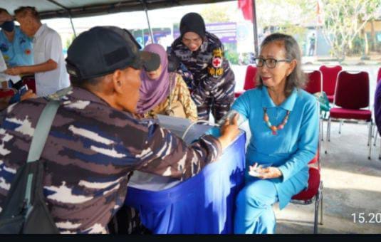 HUT Kodaeral III Diperingati dengan Aksi Sosial, Bagikan Ratusan Paket Sembako dan Layanan Kesehatan Gratis