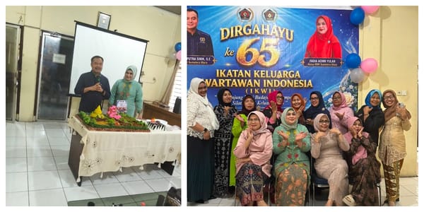 IKWI Sumut Ikut Peringati HUT Via Zoom Dihadiri Ketua PWI, Farianda Minta Para Istri Iringi Langkah Suami Menuju Profesionalitas