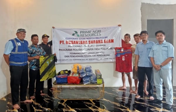 Bantuan Fasilitas Olahraga untuk Pemuda di Pedalaman Landak