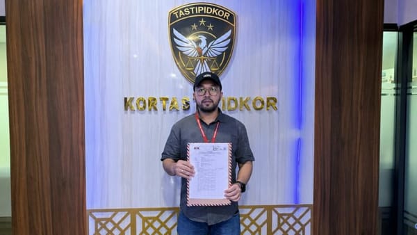 Pemuda Kalimantan Laporkan Dirut PLN ke Kortastipidkor