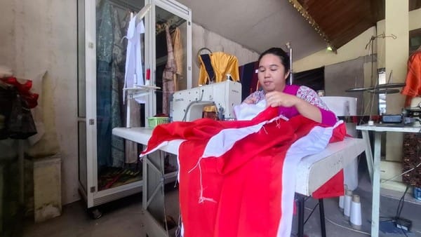 1000 Merah Putih untuk Negeri: Semangat HUT RI ke-81 Berkobar dari Perbatasan Temajuk