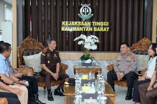 Kapolda Kalbar Gandeng Kejati, Perkuat Barisan Hadapi Narkoba, Korupsi, dan Kejahatan Perbatasan