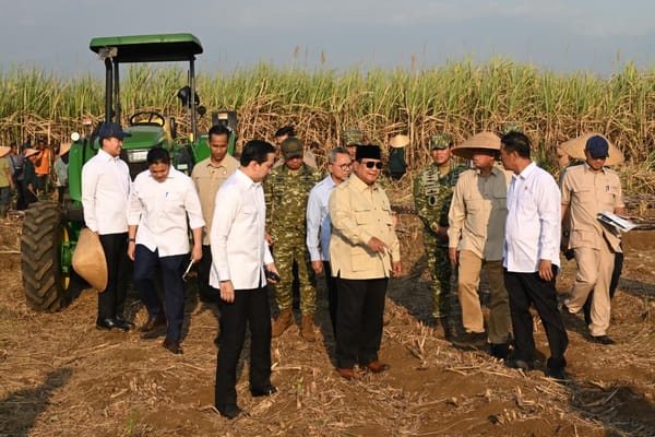 Presiden Prabowo Pimpin Panen Raya TNI di Malang, Menteri ATR/BPN Tekankan Pentingnya Kepastian Hukum Tanah