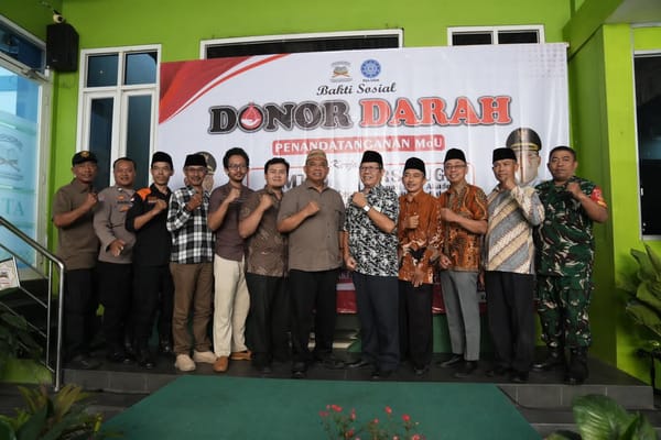 Wujudkan Kepedulian Sesama, MTA Pakem dan RSA UGM Gelar Aksi Donor Darah