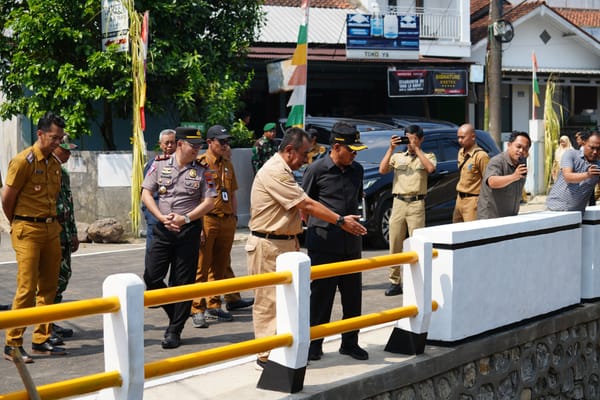 Bupati Banyumas Tinjau Akhir Pekerjaan Akses Jalan Prompong–Ketenger, Siap Dibuka Kembali
