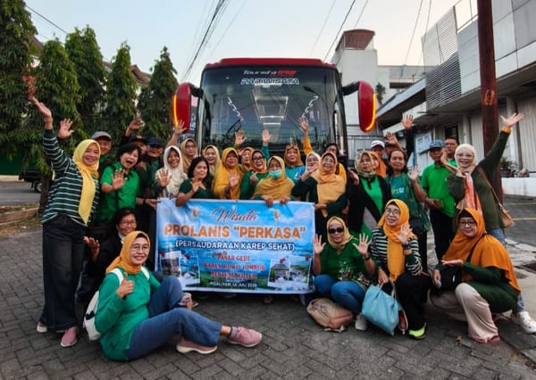 Menjaga Sehat dengan Persaudaraan, Lansia Prolanis Perkasa Menikmati Wisata Bersama