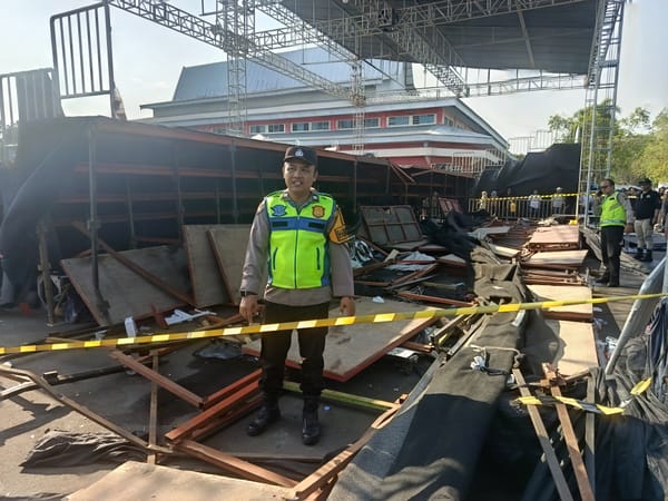 75 Korban Panggung Ambruk di GOR Satria Polisi Masih Lakukan Investigasi