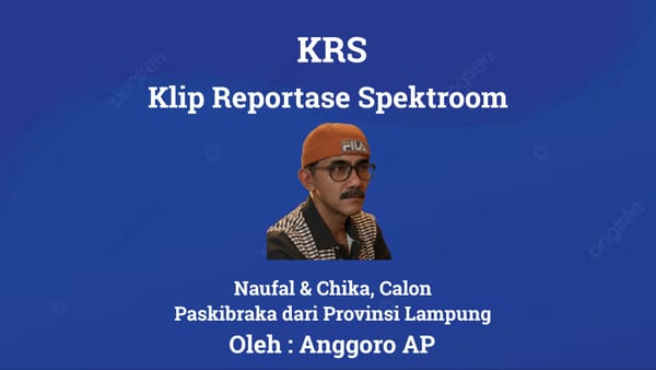 Naufal & Chika, Calon Paskibraka dari Provinsi Lampung