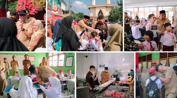 Pastikan Makanan Berkualitas untuk Siswa, Gubernur dan Kajati Lampung Perkuat Pengawasan