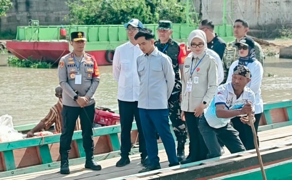 Tinjau Pembangunan Jembatan Way Bungur, Wapres Gibran Pastikan Proyek Strategis Nasional Sesuai Target