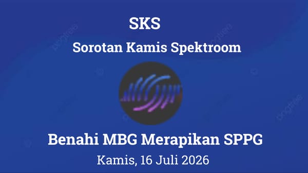 Benahi MBG Merapikan SPPG