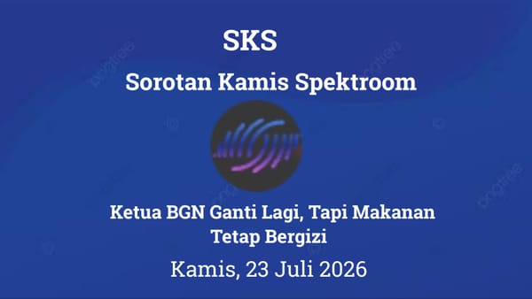 Ketua BGN Ganti Lagi, Tapi Makanan Tetap Bergizi