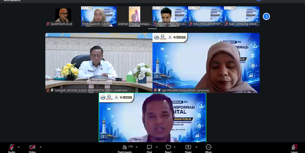 Webinar Transformasi Digital : Tidak Sekedar Pindahkan Layanan Dari Meja Ke Layar Gawai