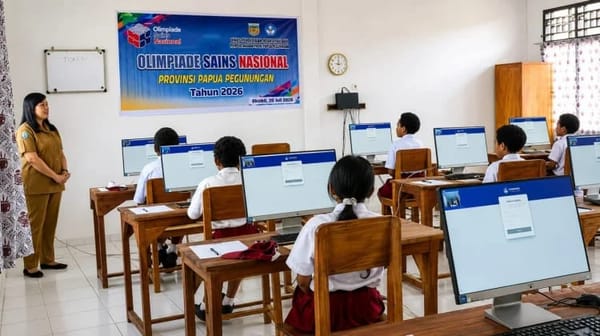 Kompetisi OSN Tingkat Sekolah Dasar Di Gelar Di Pegunungan Bintang
