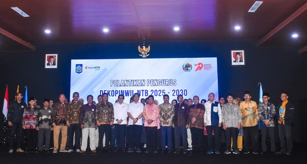 Dekopinwil NTB Resmi Dilantik, Usung Kolaborasi Besar untuk Bangkitkan Koperasi Modern