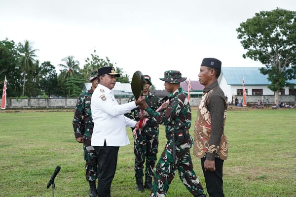Sinergi Membangun Negeri, Wakil Gubernur Maluku Resmi Buka Karya Bakti TNI AD Kodam XV/Pattimura 2026 di Kabupaten Buru