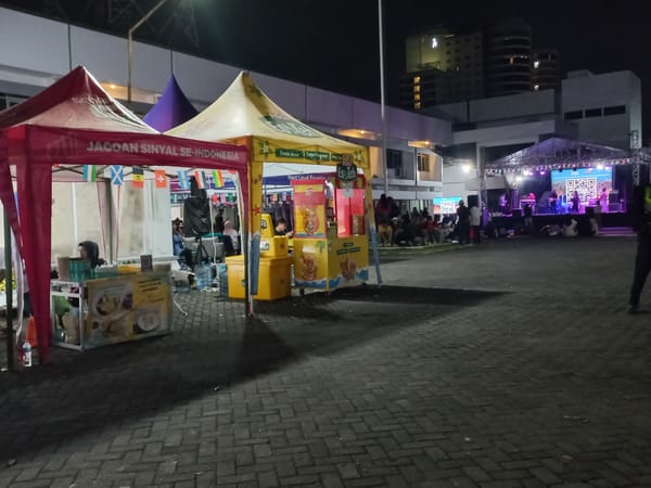 Debar dan Nobar Piala Dunia RRI Semarang Berdayakan UMKM Lokal