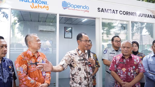 Samsat Corner Juwana dan Mobil Samsat Keliling Desa Hadir di Kecamatan Juana Pati