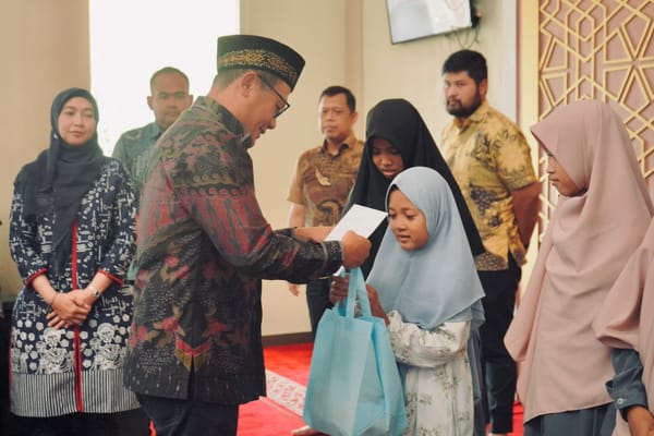 Semarak Bulan Muharram, JTT Salurkan Santunan 100 Anak Yatim Wilayah Bekasi