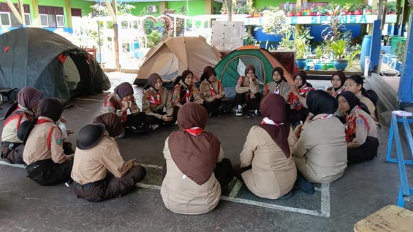 Kwarcab Pramuka Kota Ternate Gelar Perkemahan Persiapan Peserta Jamnas