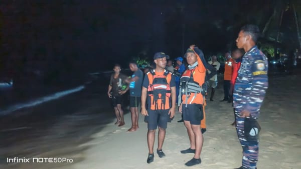 Tiga Pemuda Terseret Ombak Di Pantai Desa Bido Morotai Utara, Satu Dalam Pencarian
