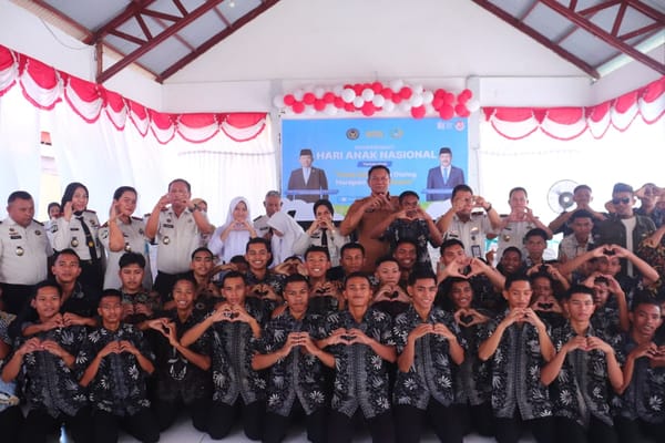 Hari Anak Nasional 2026, Lapas Perempuan Ternate Ikuti Dialog Nasional, Negara Tegaskan Komitmen Penuhi Hak Anak Binaan