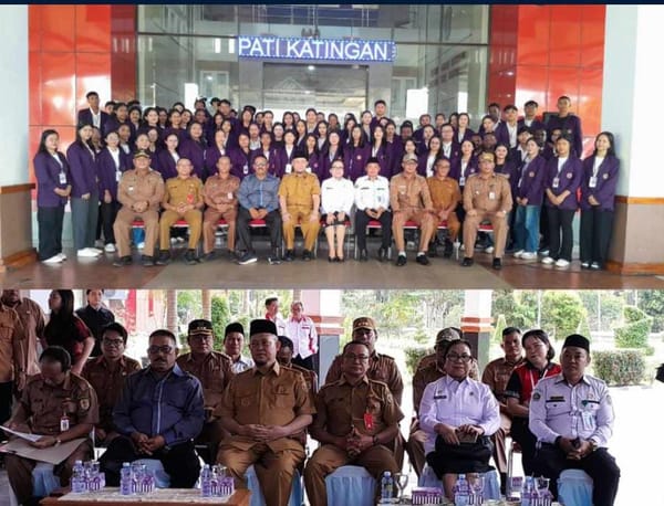 Pelepasan 206 Mahasiswa KKN IAKN Palangka Raya ke Katingan, Bupati Minta Tinggalkan Jejak Pengabdian