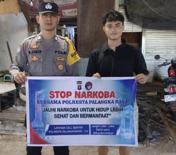 Polisi Bangun Benteng Antinarkoba Bersama Warga Jalan Sumatera